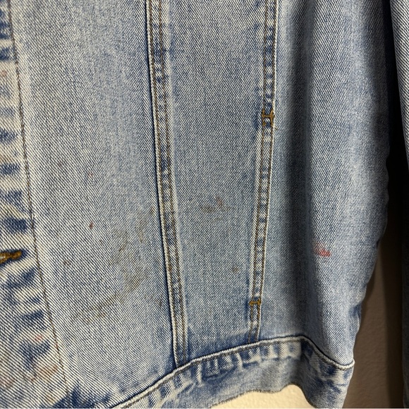 Guess Vintage Denim Jacket American Cut Size XXL - Picture 2 of 11